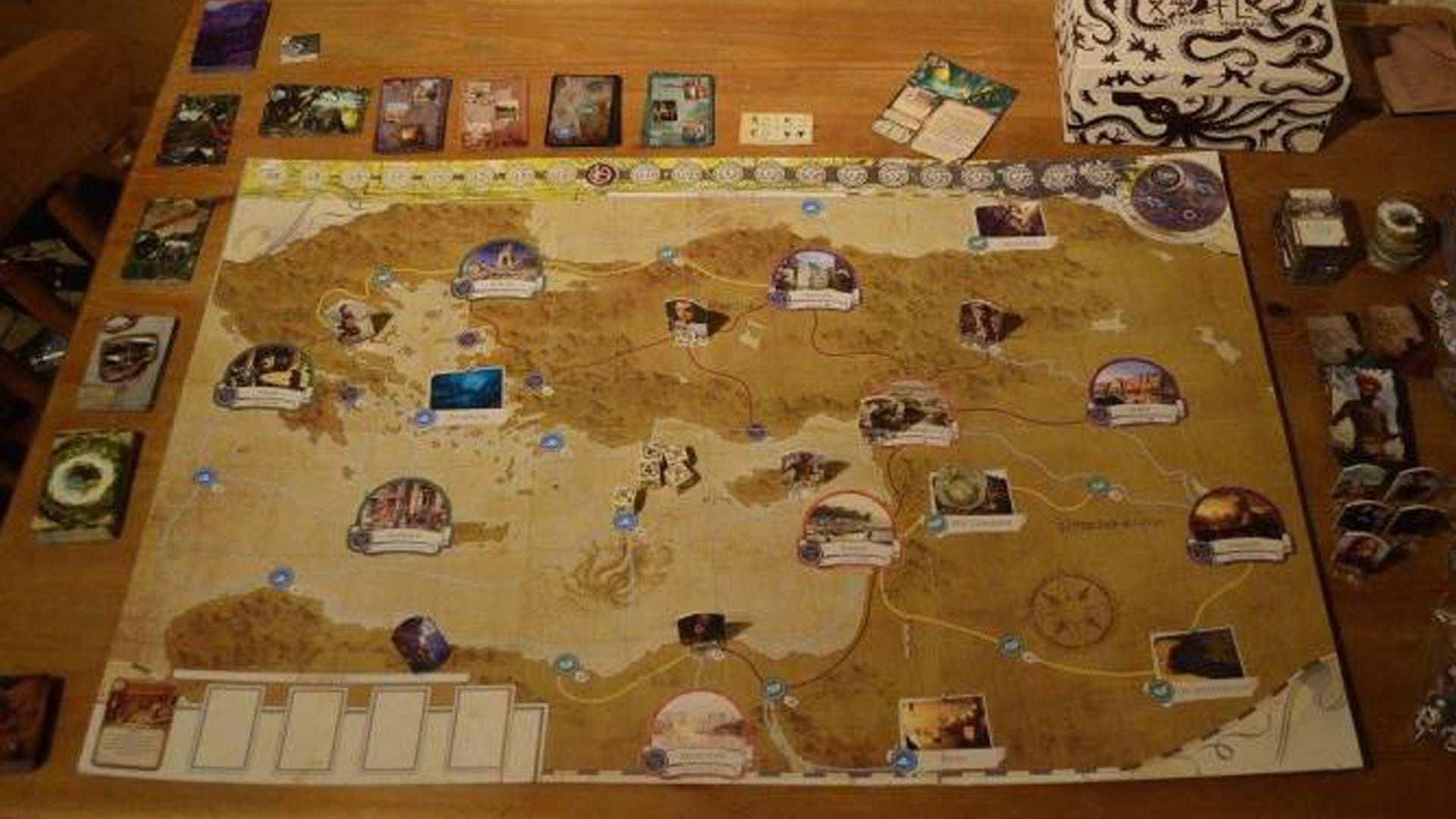 A modified board game